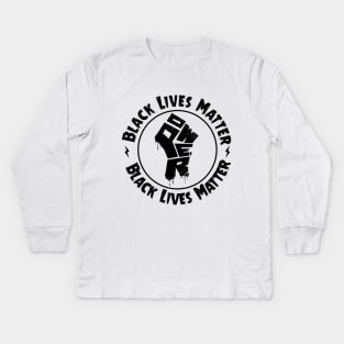 BLACK LIVES MATTER Kids Long Sleeve T-Shirt